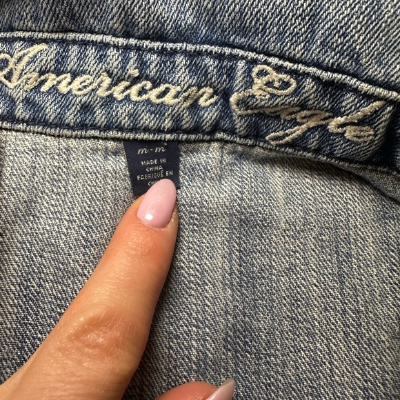 Medium American Eagle Jean Jacket - Picture 3 of 3